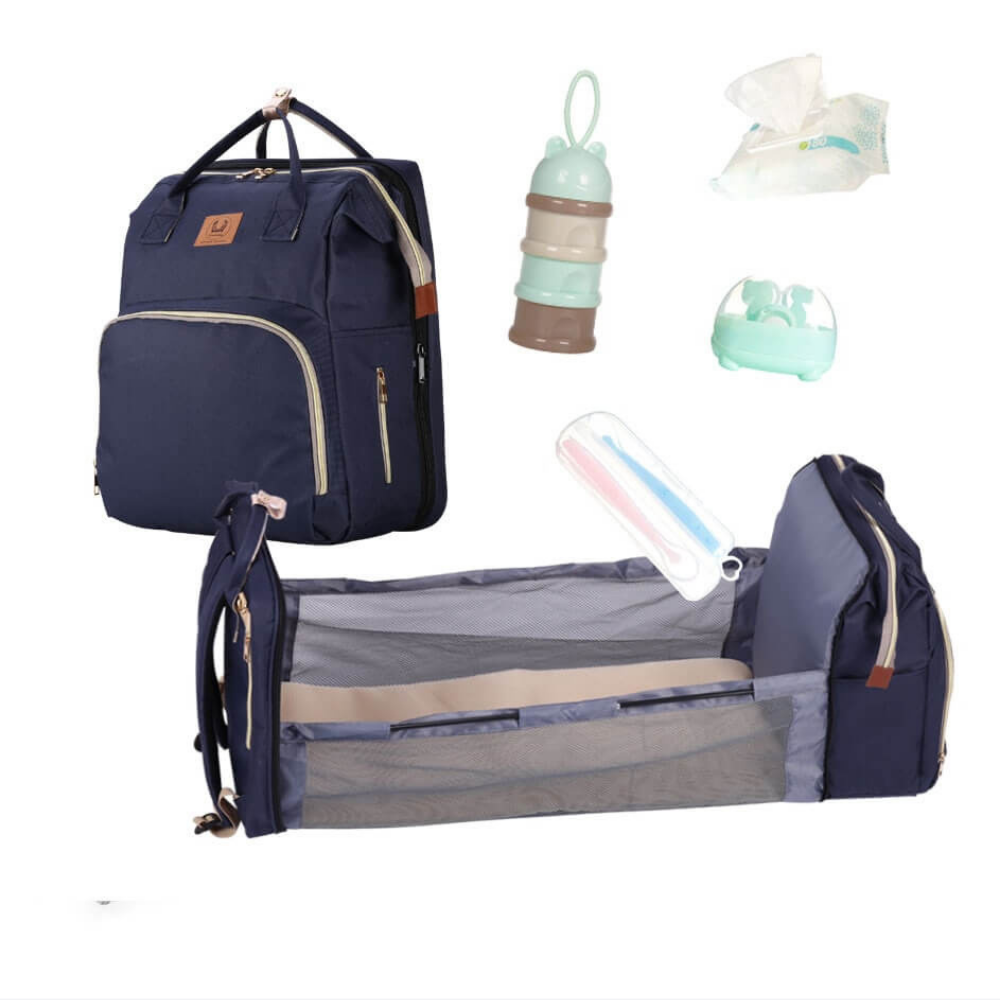 BassiBag™ - Multifunctional Travel Diaper Waterproof Backpack