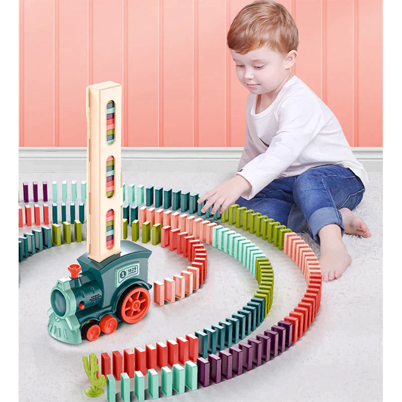 JoyTrain™ - Kids Electric Domino Train Set