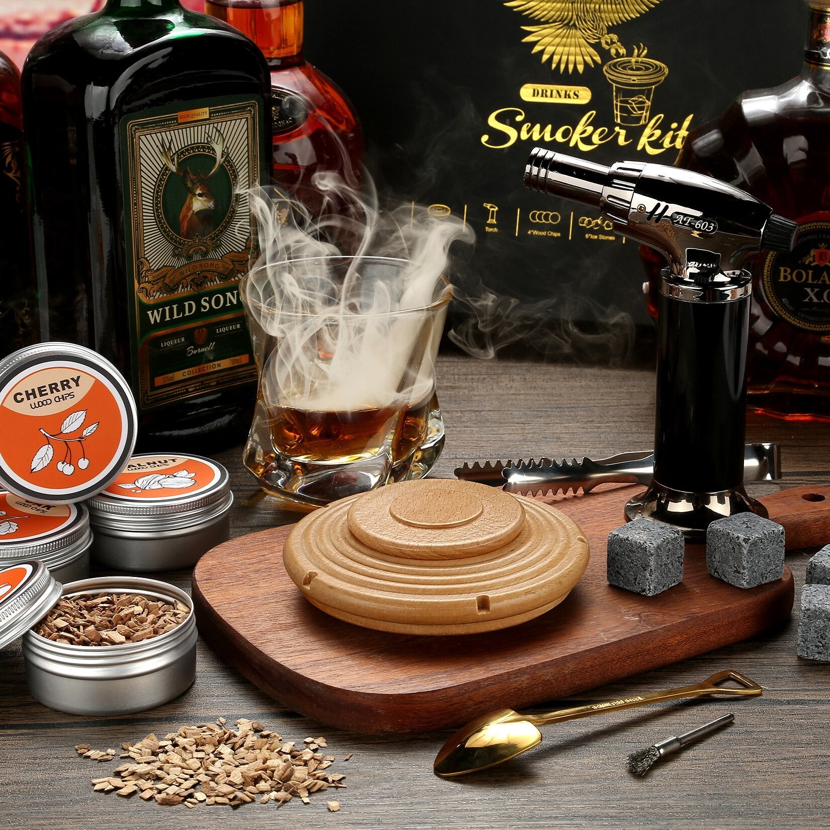 SmokeCraft™ - Cocktail Smoker Kit